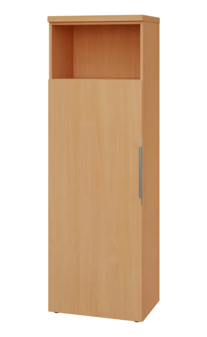 SIN 5 - 6DN kancelářská skříň, 1-dveřová/nika, levá, 1820x600x400, buk royal SIN 5 - 6DN kancelářská skříň, 1-dveřová/nika, levá, 1820x600x400, buk royal